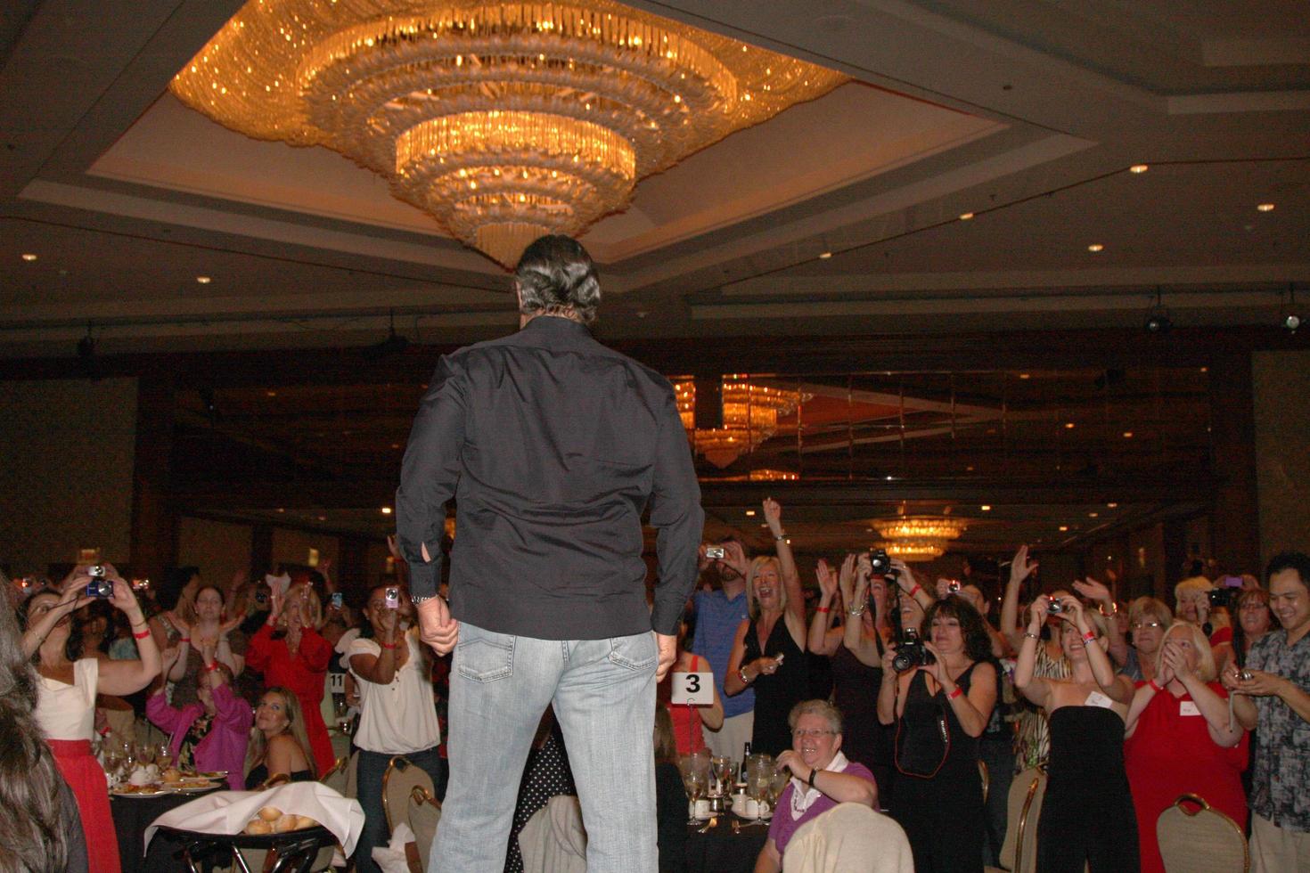 LOS ANGELES, AUG 26 - Eric Braeden, Fans attending the Young and Restless Fan Dinner 2011 at the Universal Sheraton Hotel on August 26, 2011 in Los Angeles, CA photo
