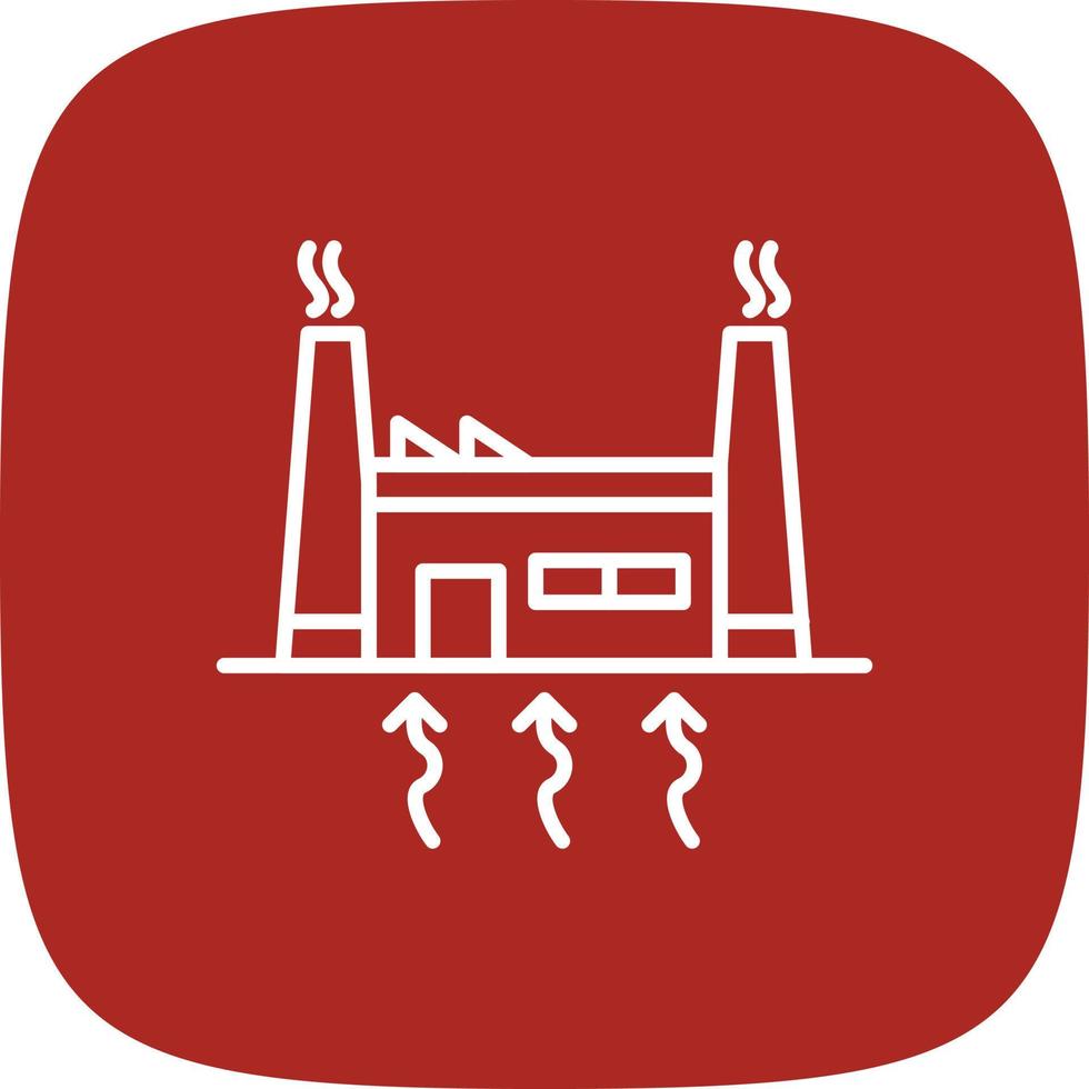 Geothermal Energy Line Round Corner vector