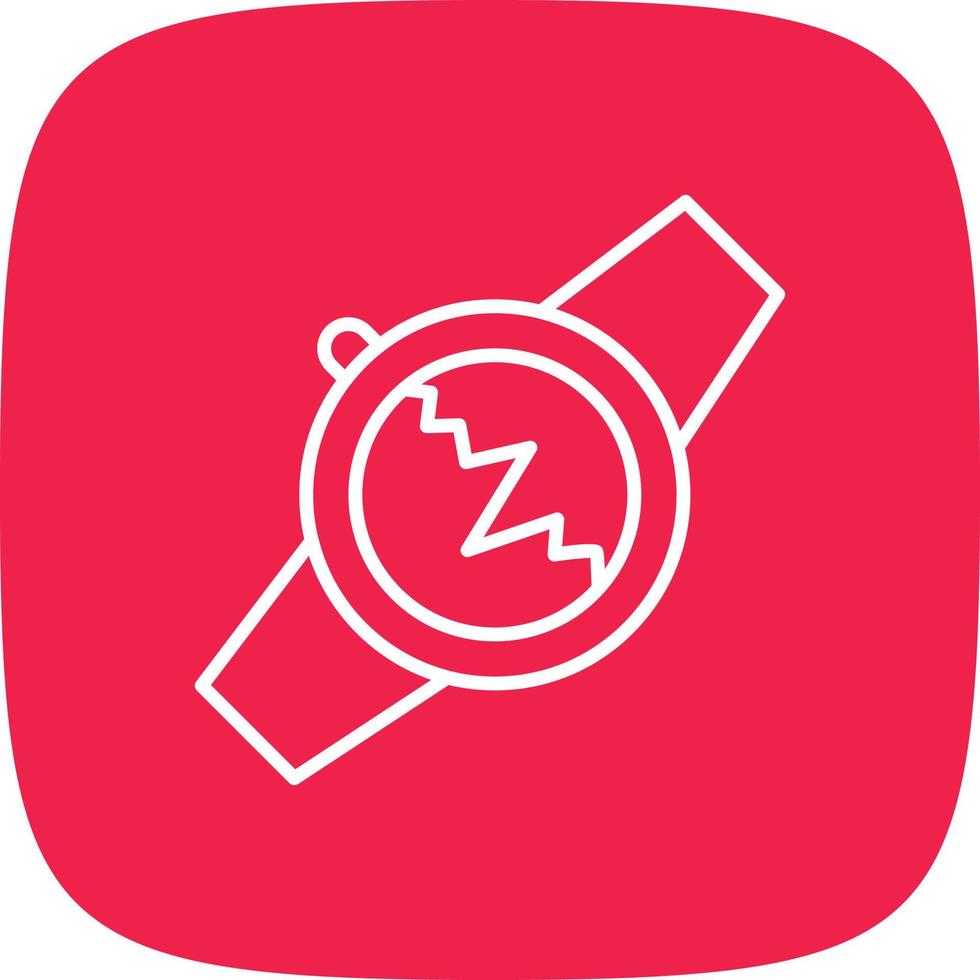 Smart Watch Line Round Corner 9806048 Vector Art at Vecteezy