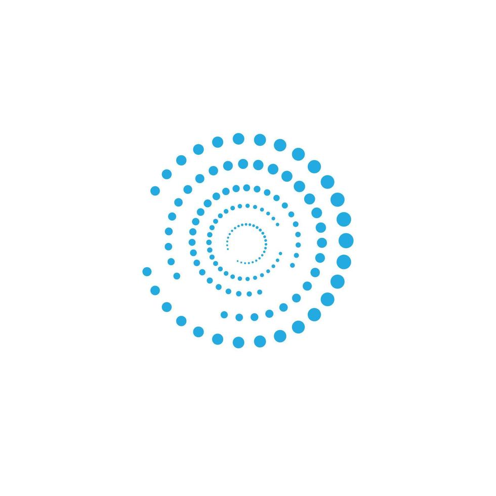 halftone circle dots vector illustration design