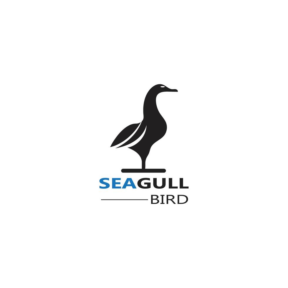 Seagull  Bird logo icon  vector designs