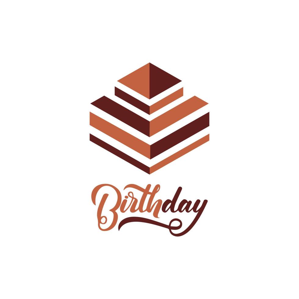 Cake sign icon vector illustration