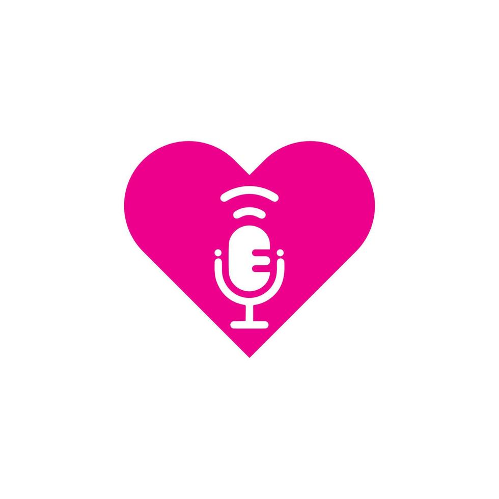 Microphone Icon vector Design Template