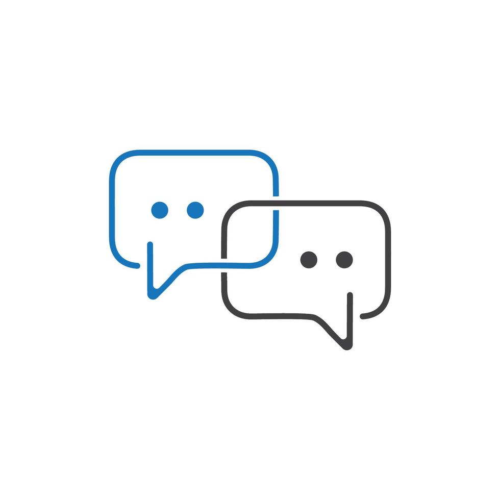 Speech bubble icon vector illustration