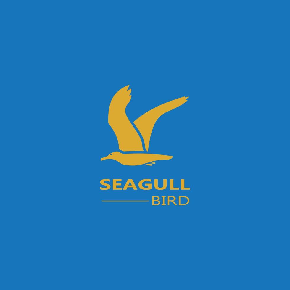 Seagull  Bird logo icon  vector designs