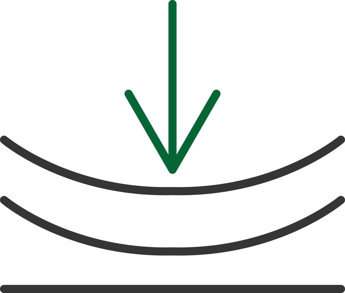 Elasticity Line Two Color vector