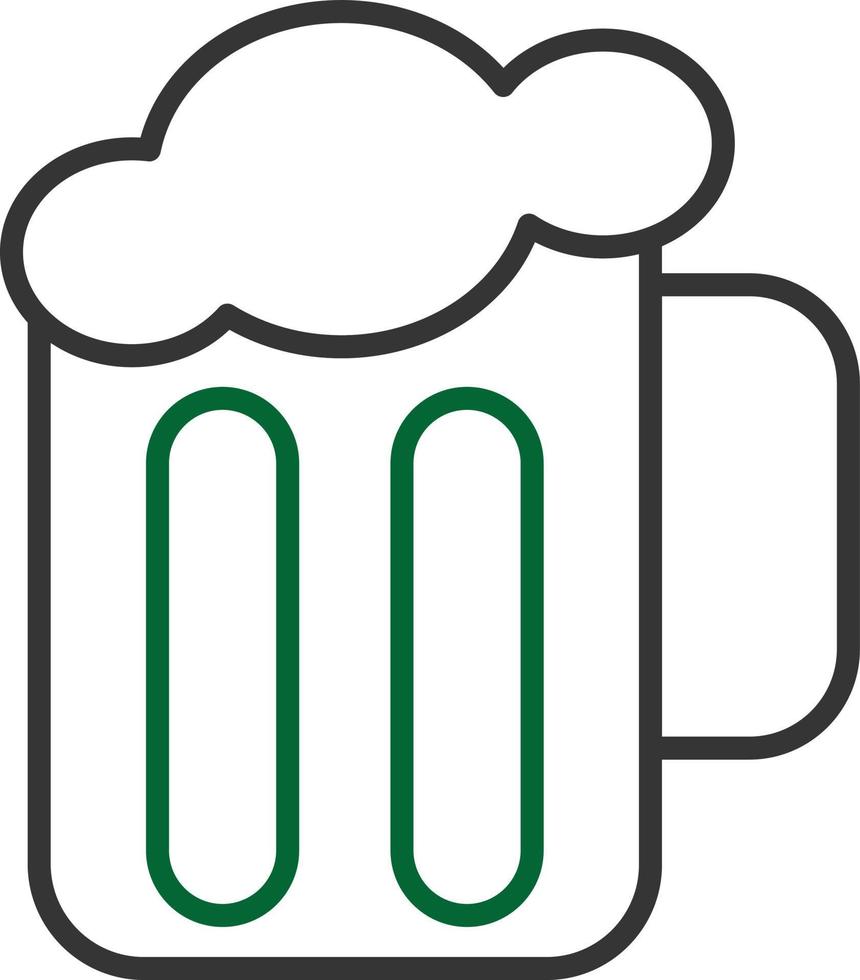 Beer Line Two Color vector