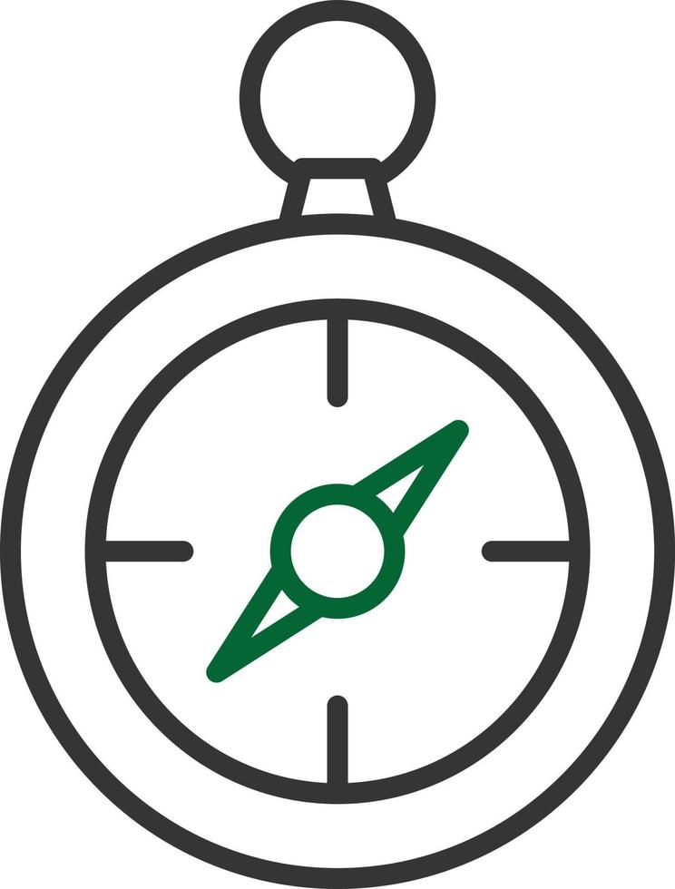 Compass Line Two Color 9807311 Vector Art at Vecteezy