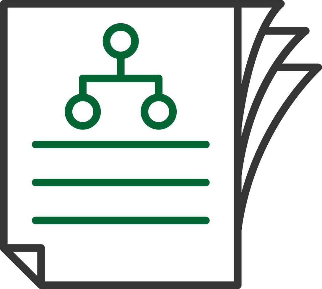 Project Line Two Color vector