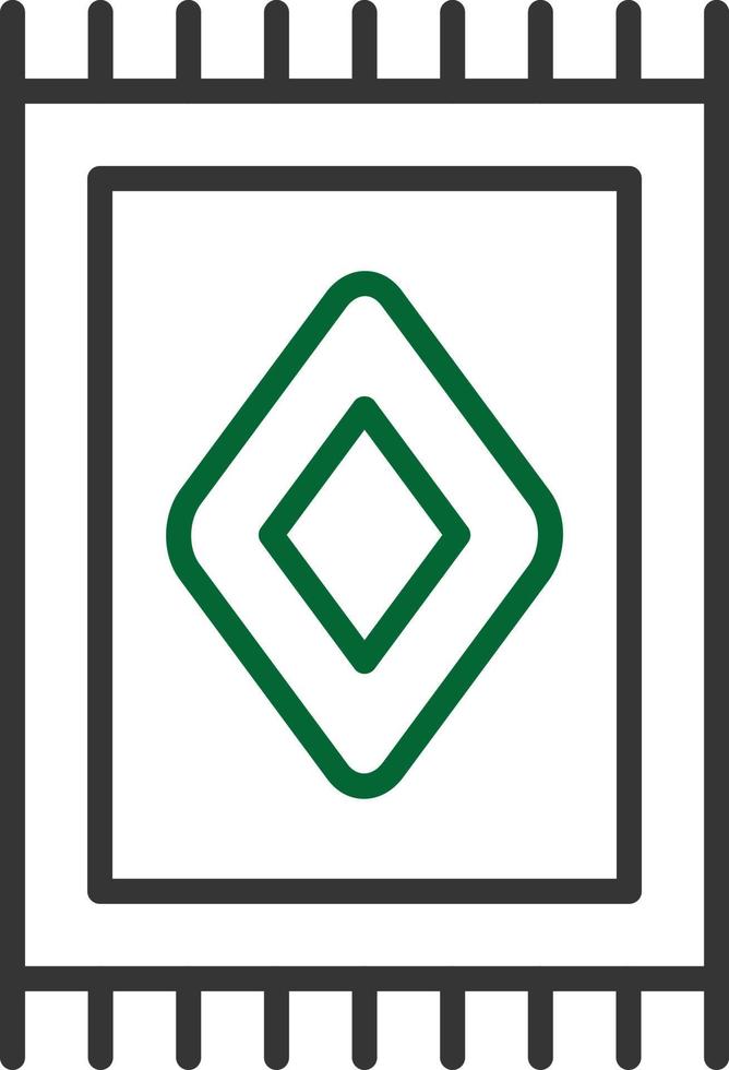 Carpet Line Two Color vector