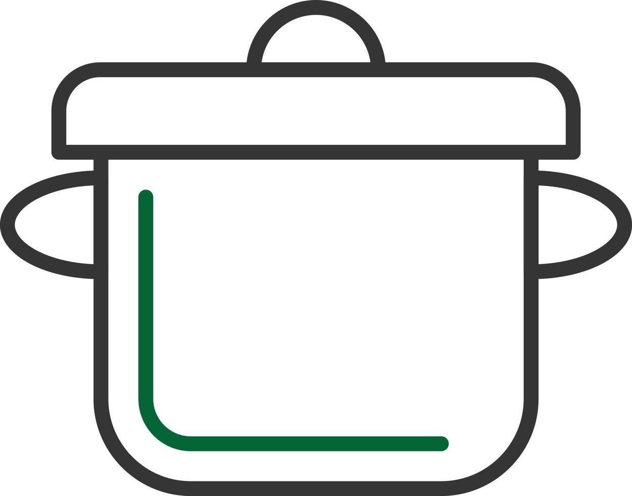 Cooking Line Two Color vector