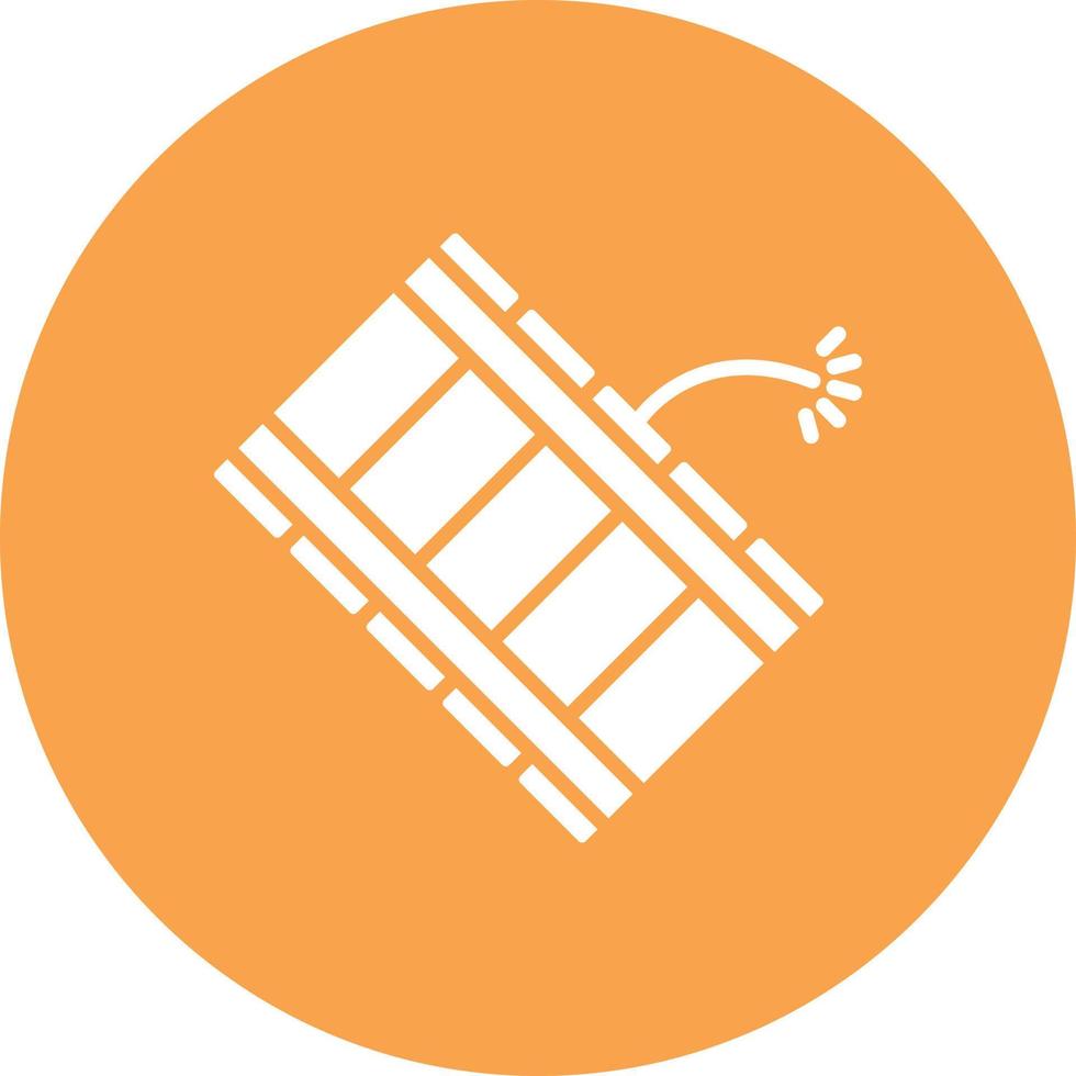 Dynamite Line Two Color vector