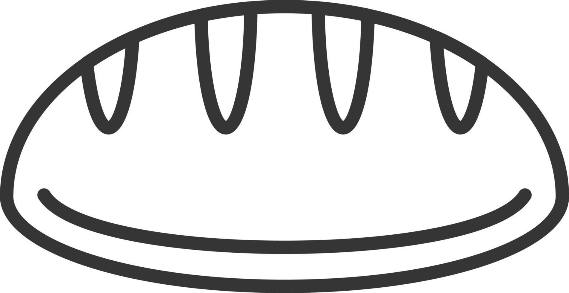 Bread Line Two Color vector