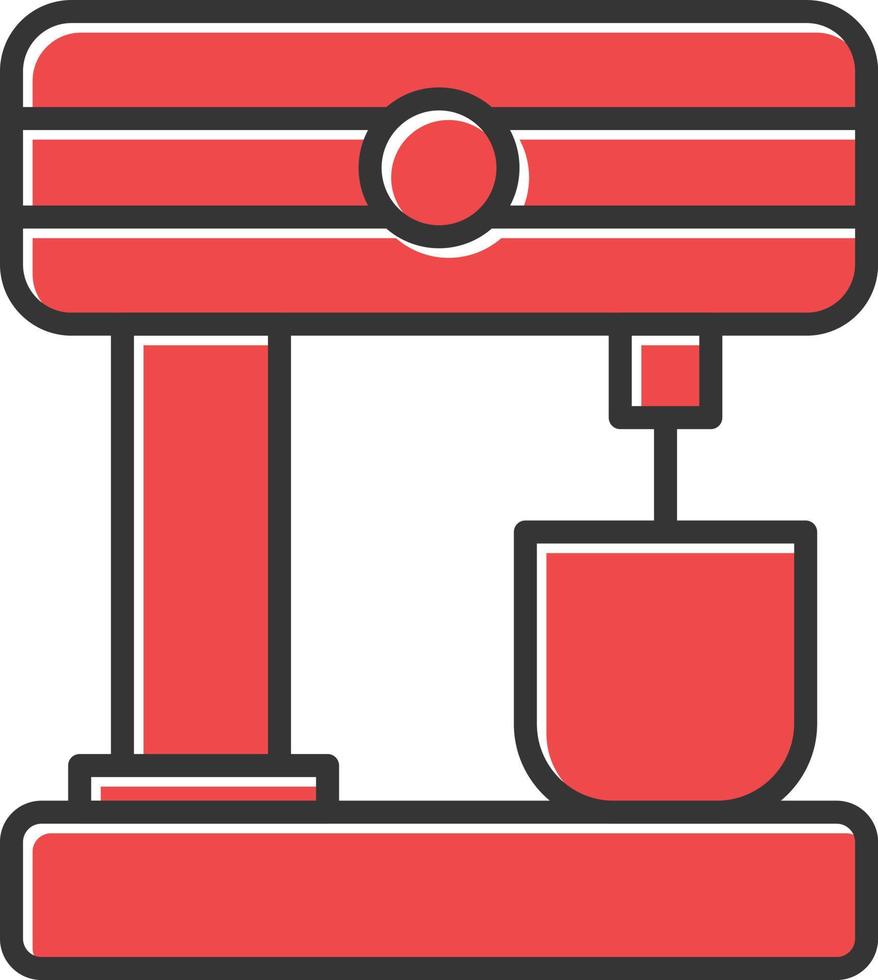 Mixer Filled Icon vector