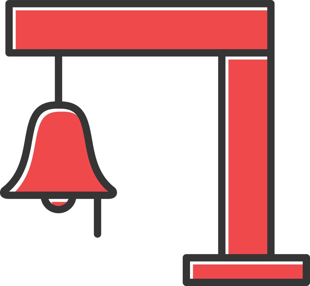 Bell Filled Icon vector