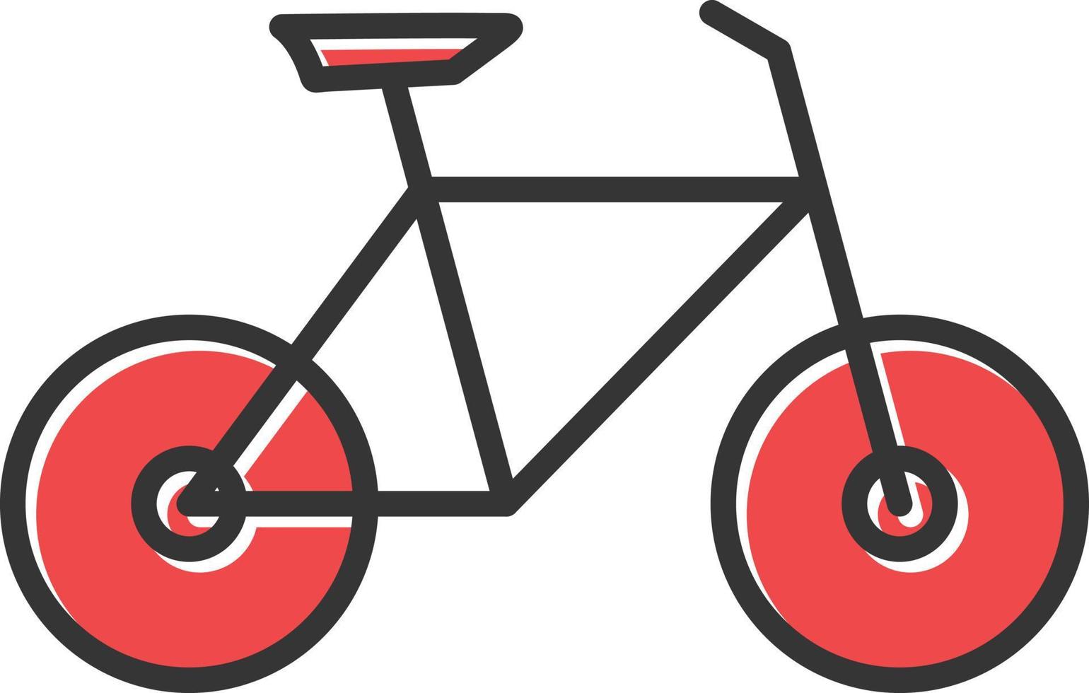 icono lleno de fixie vector