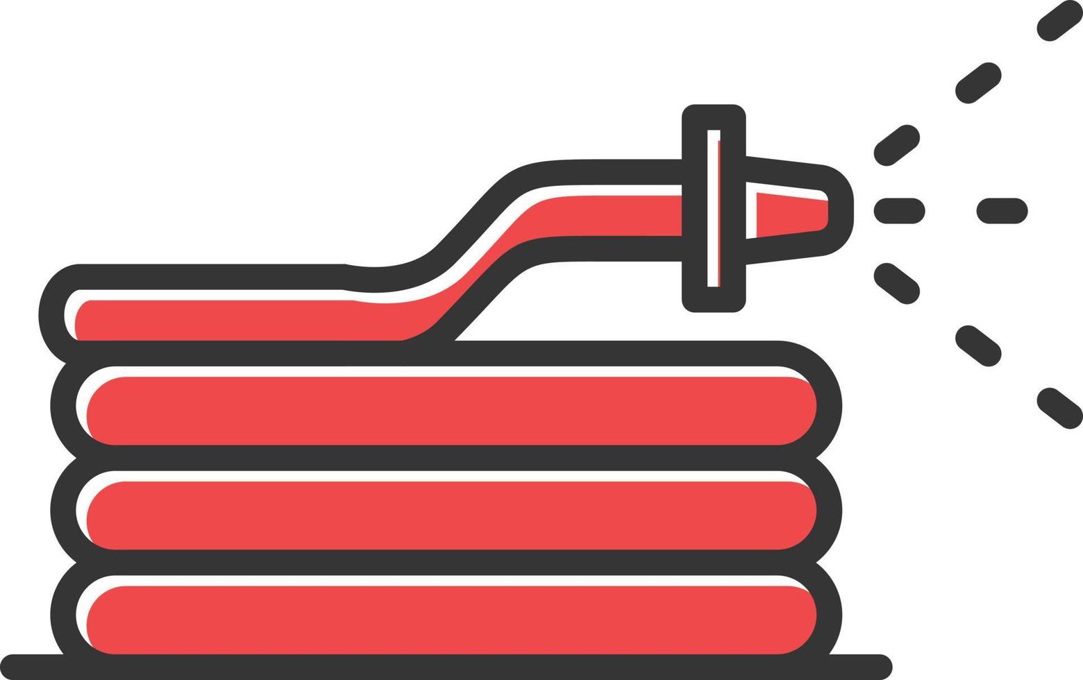 Hose Filled Retro vector