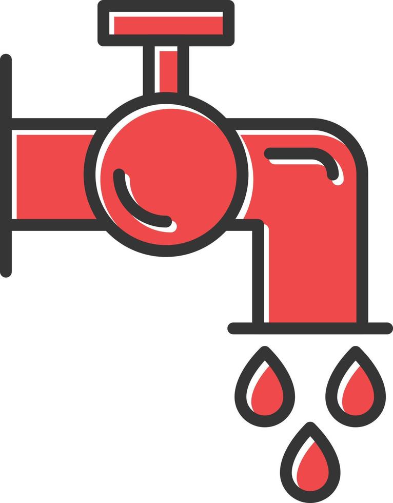 Save Water Filled Retro vector