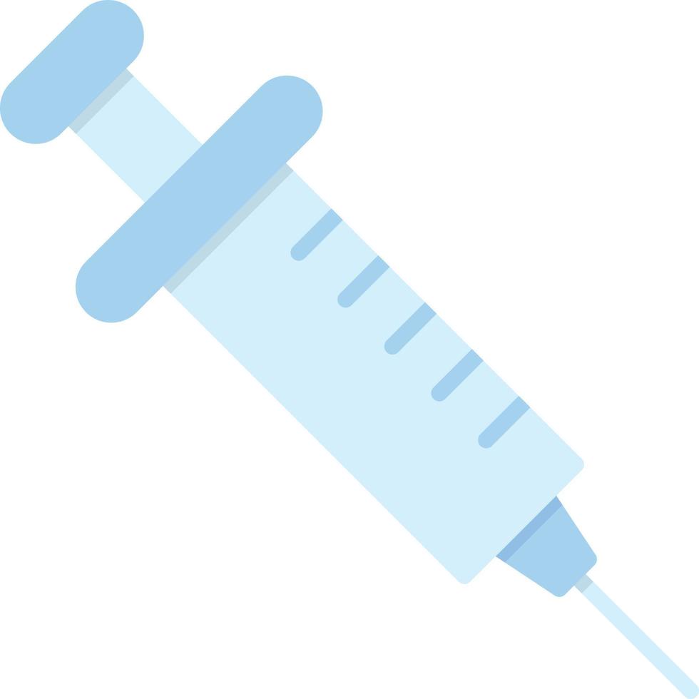 Syringe Flat Icon vector