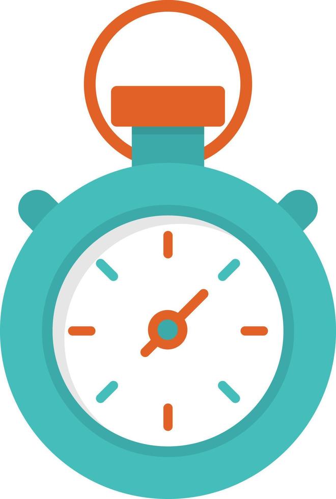 Stopwatch Flat Icon vector