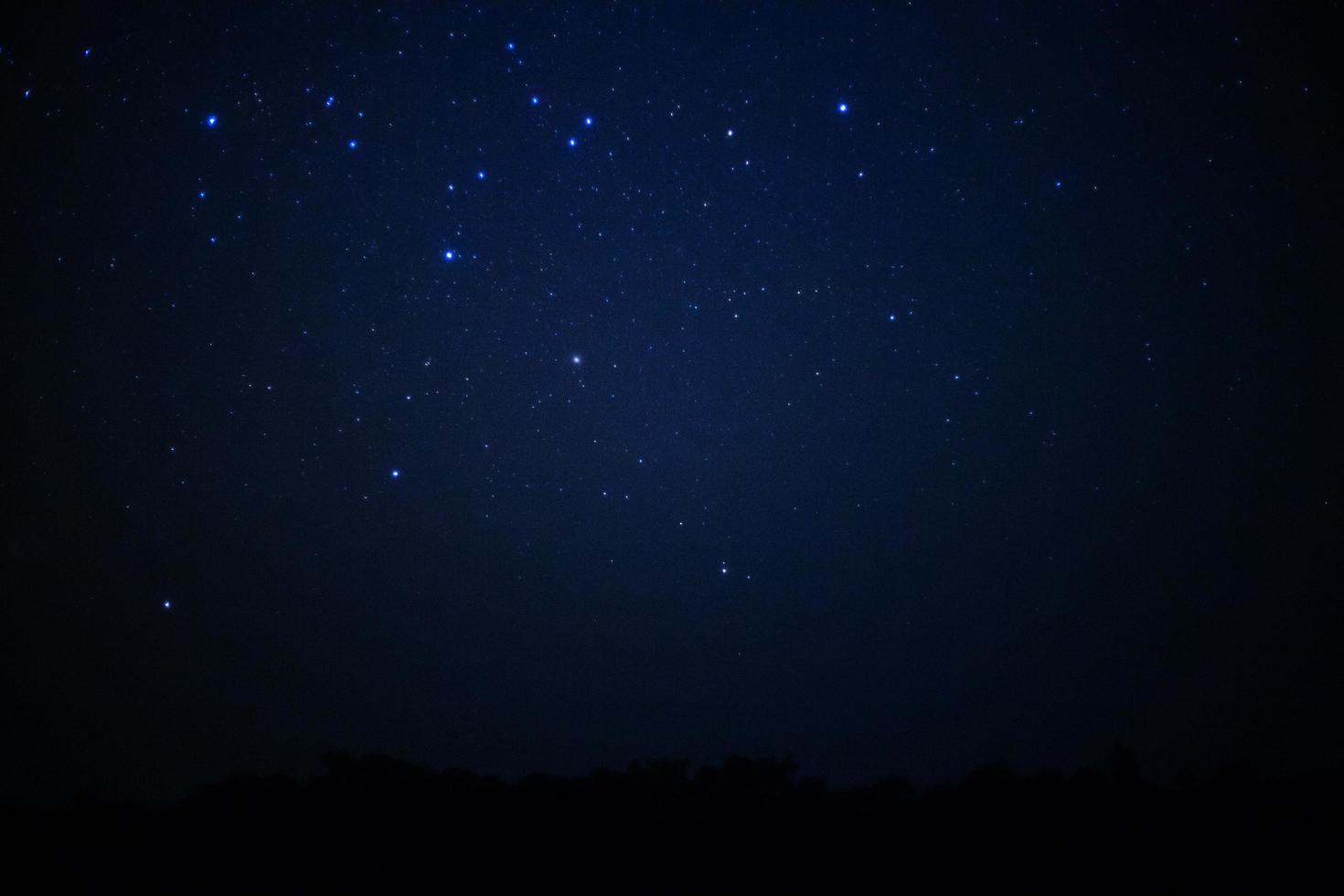 Milky way galaxy with stars and space dust in the universe photo