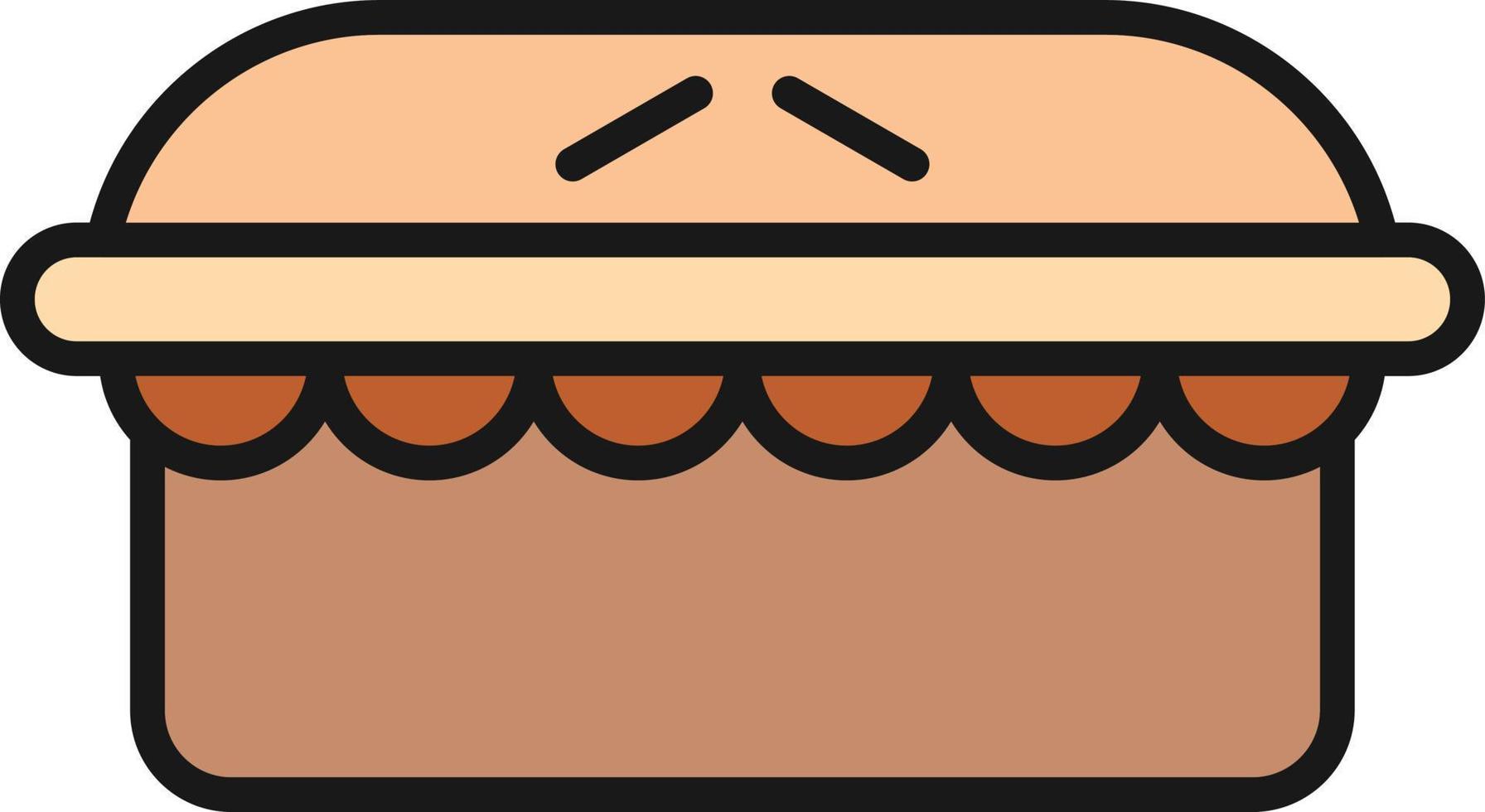 Applepie Line Filled vector