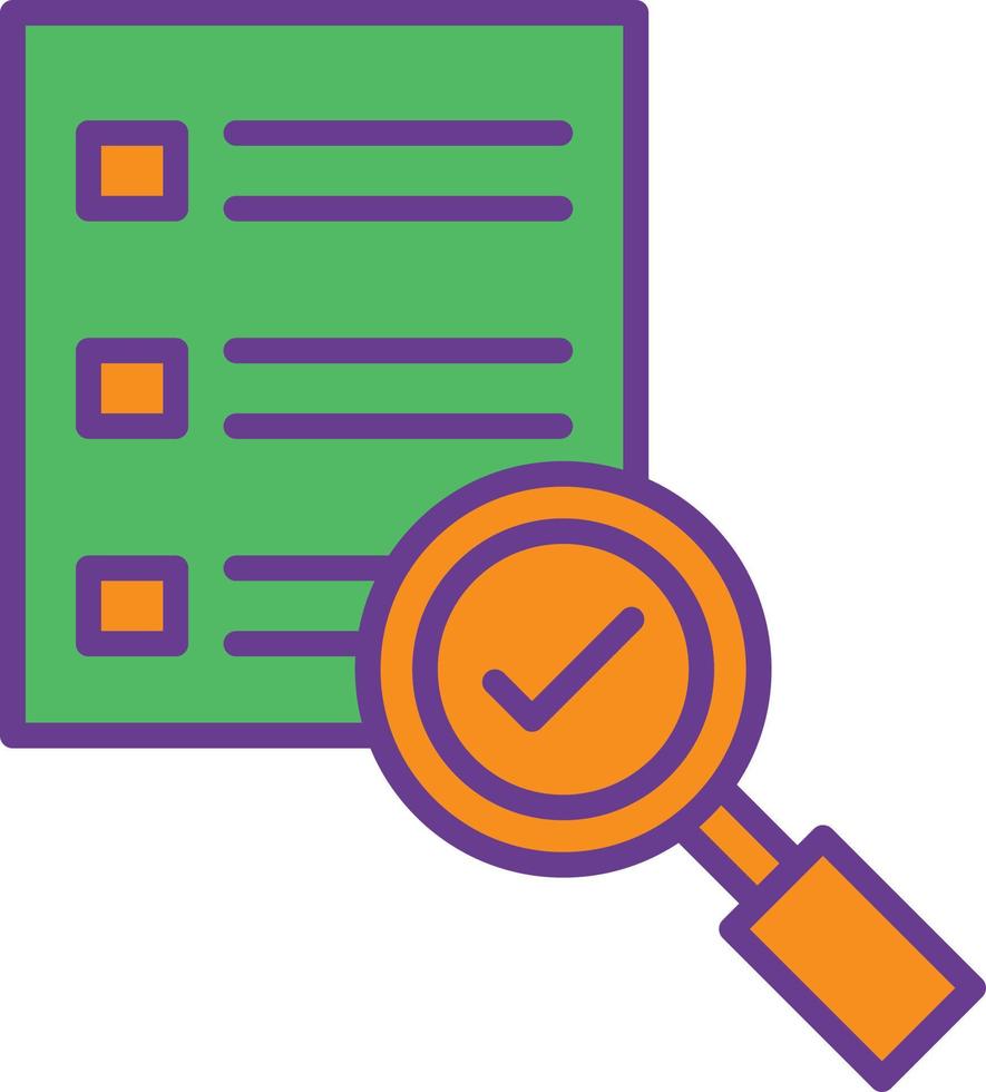 Evaluate Line Filled Two Color vector