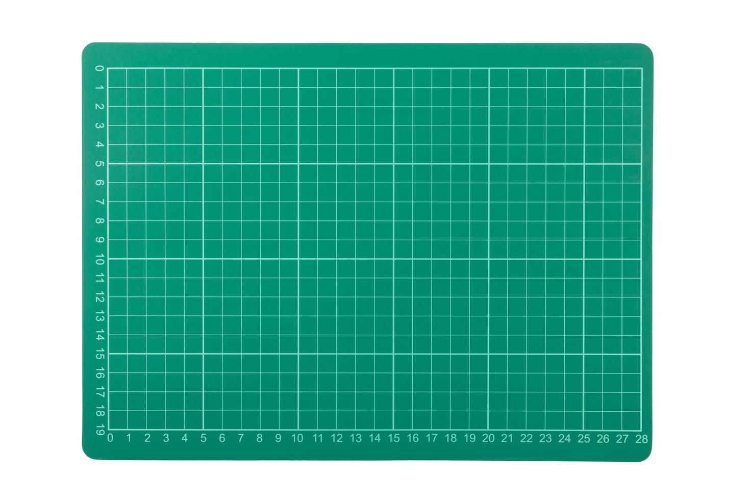 Cutting mats. The ground is green photo