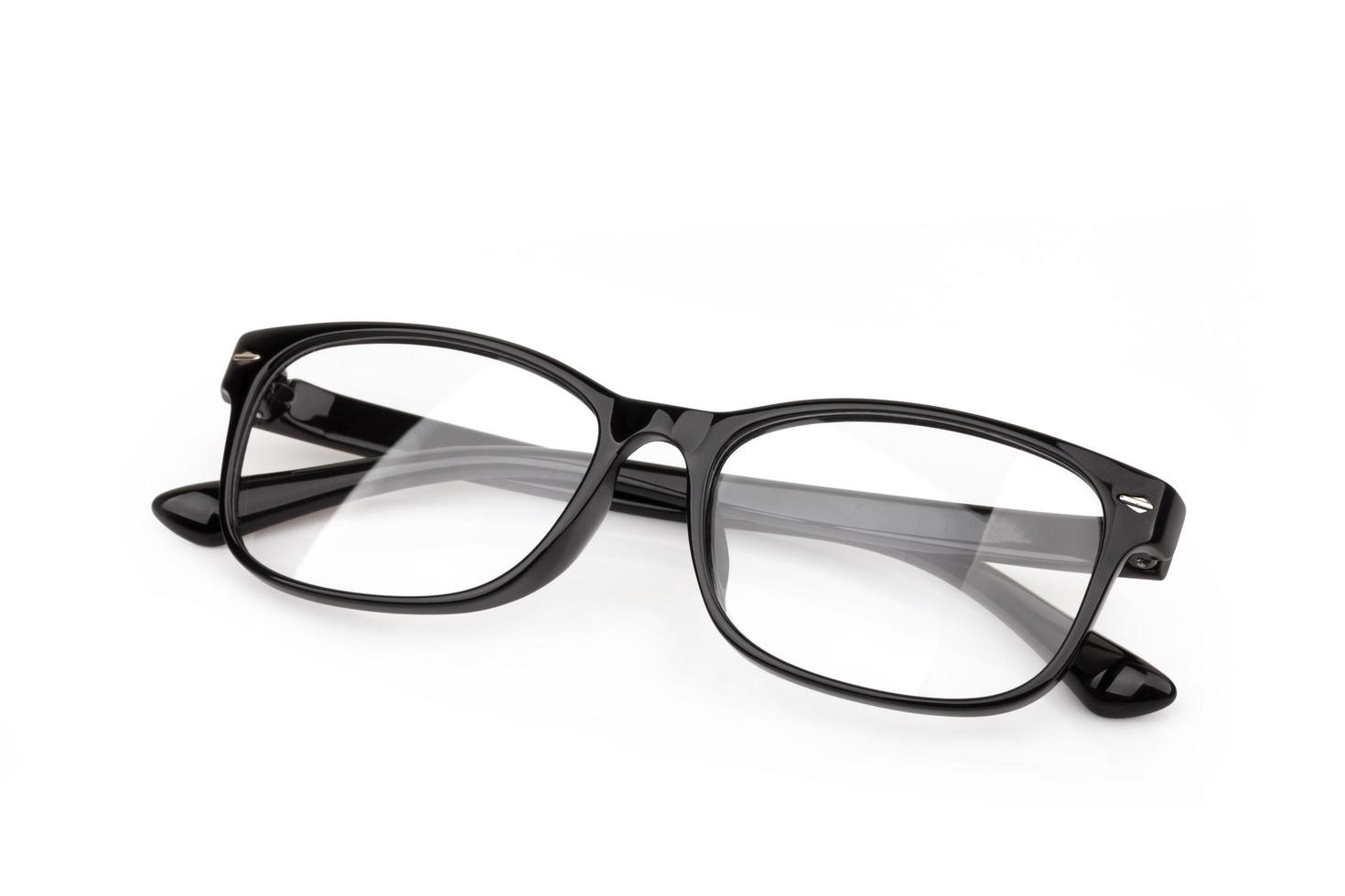eyeglasses isolated on white background photo