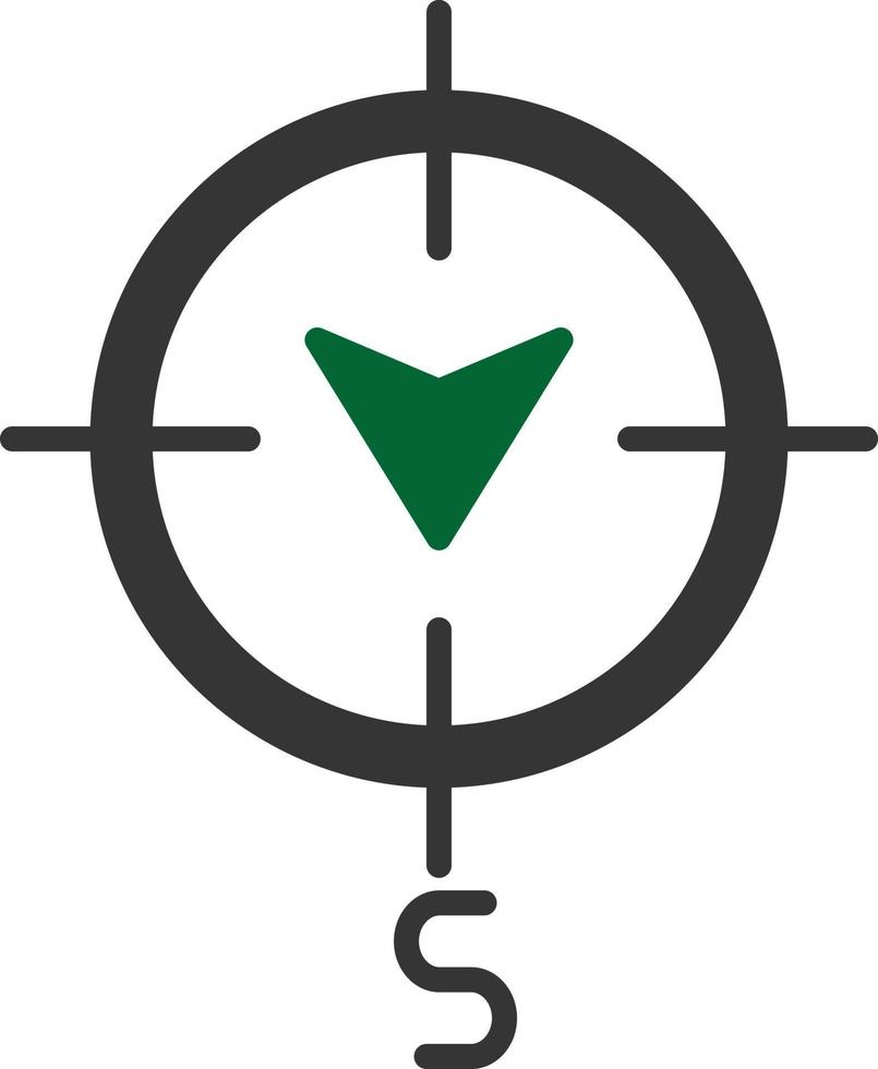 South Glyph Two Color vector