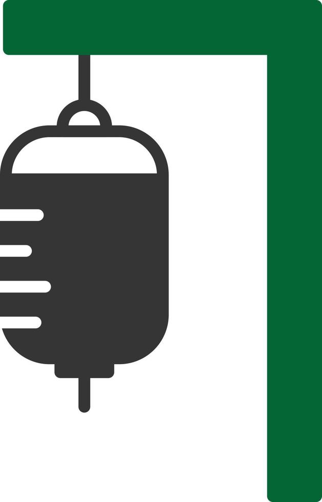 Drip Glyph Two Color vector