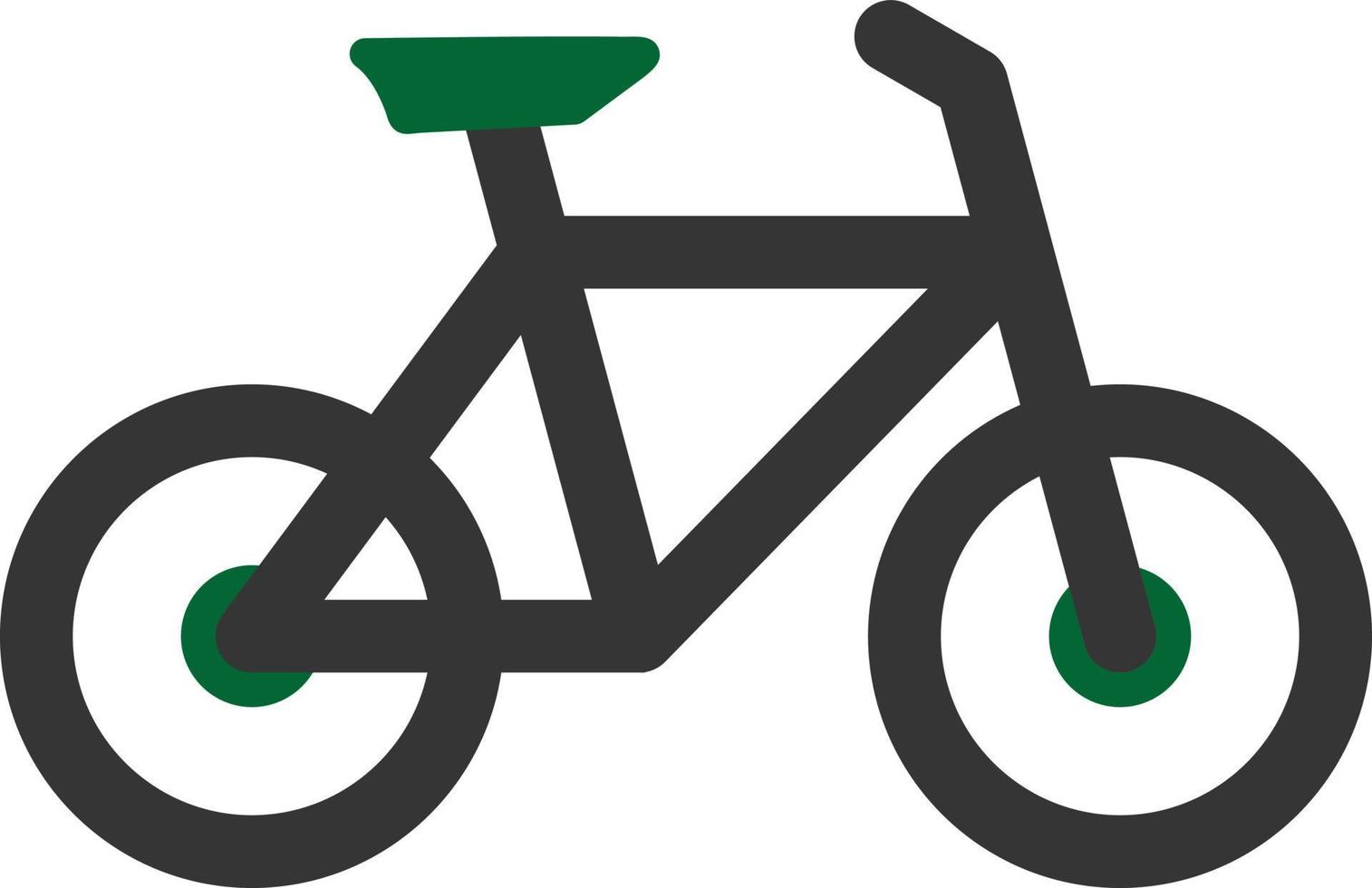 Fixie Glyph Two Color vector