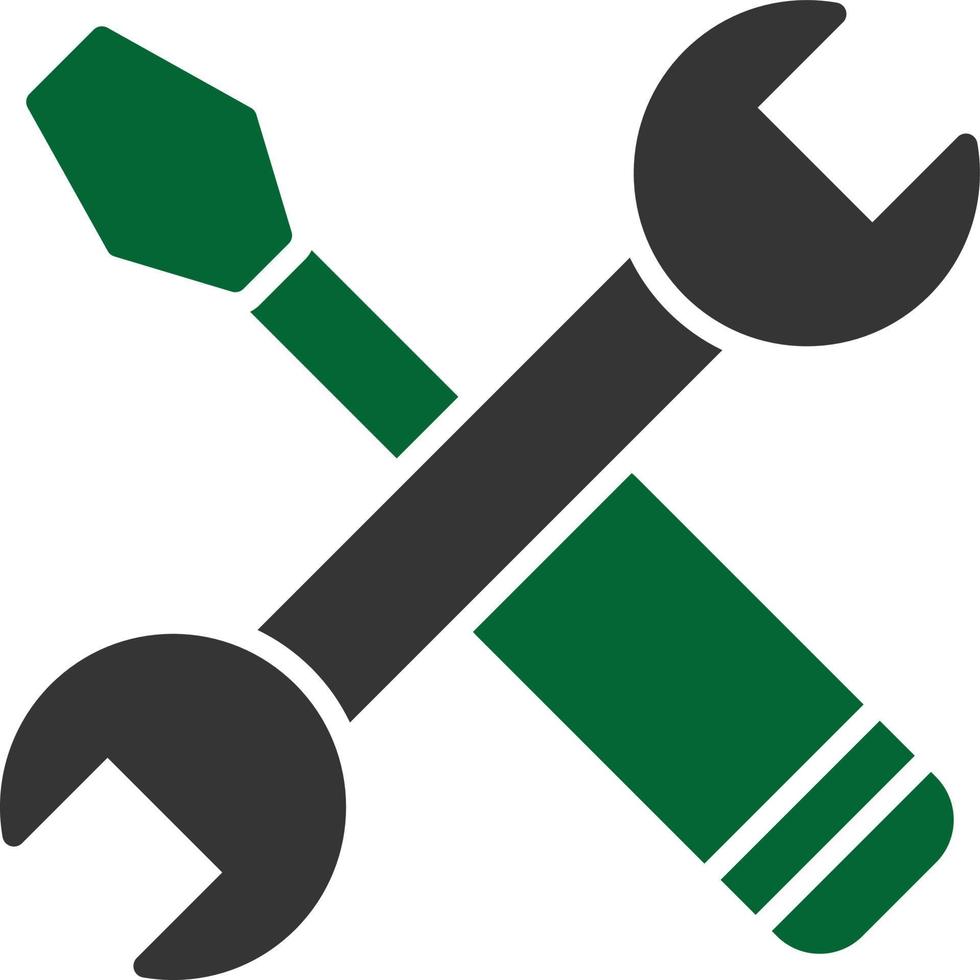 Tools Glyph Two Color vector