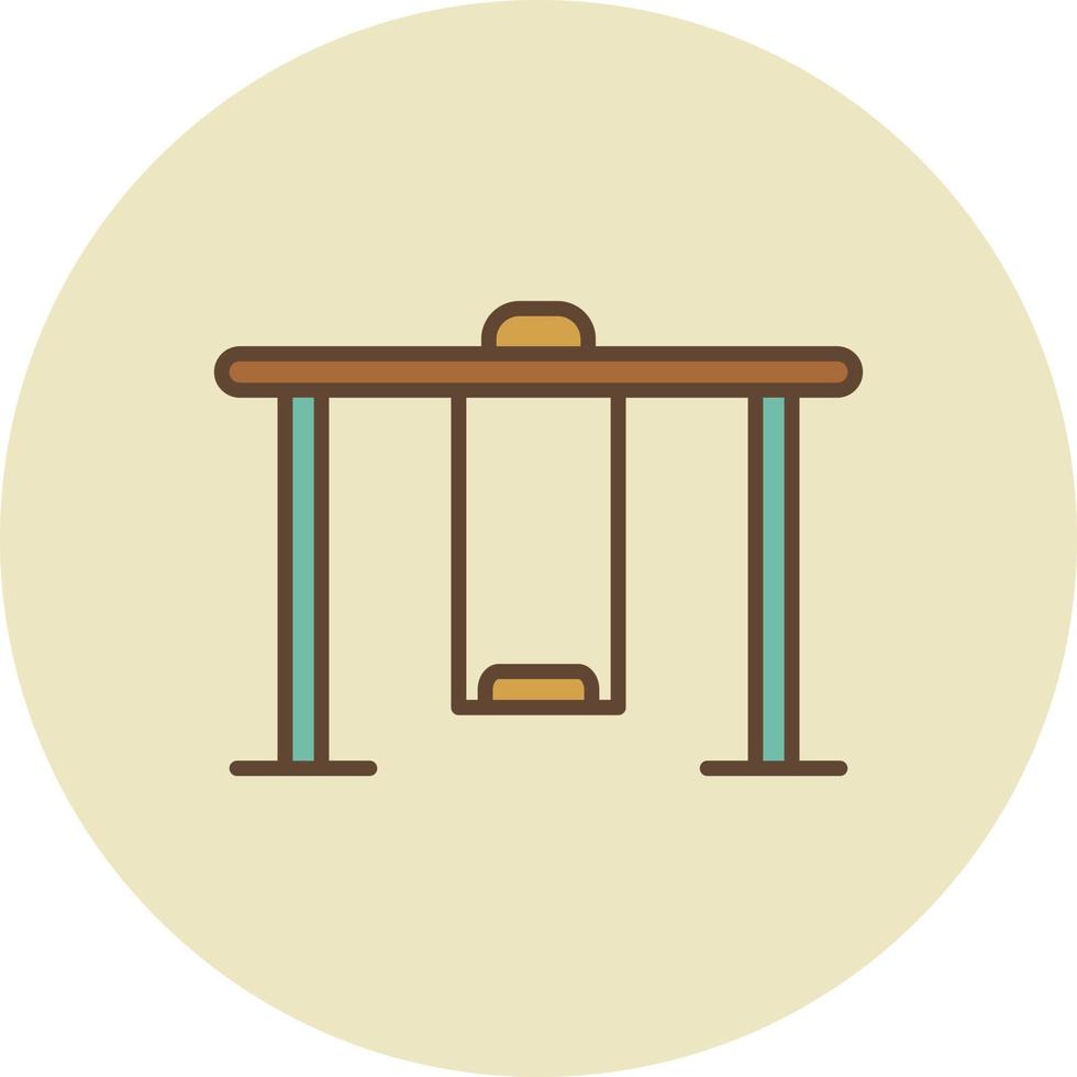 Swing Filled Retro vector