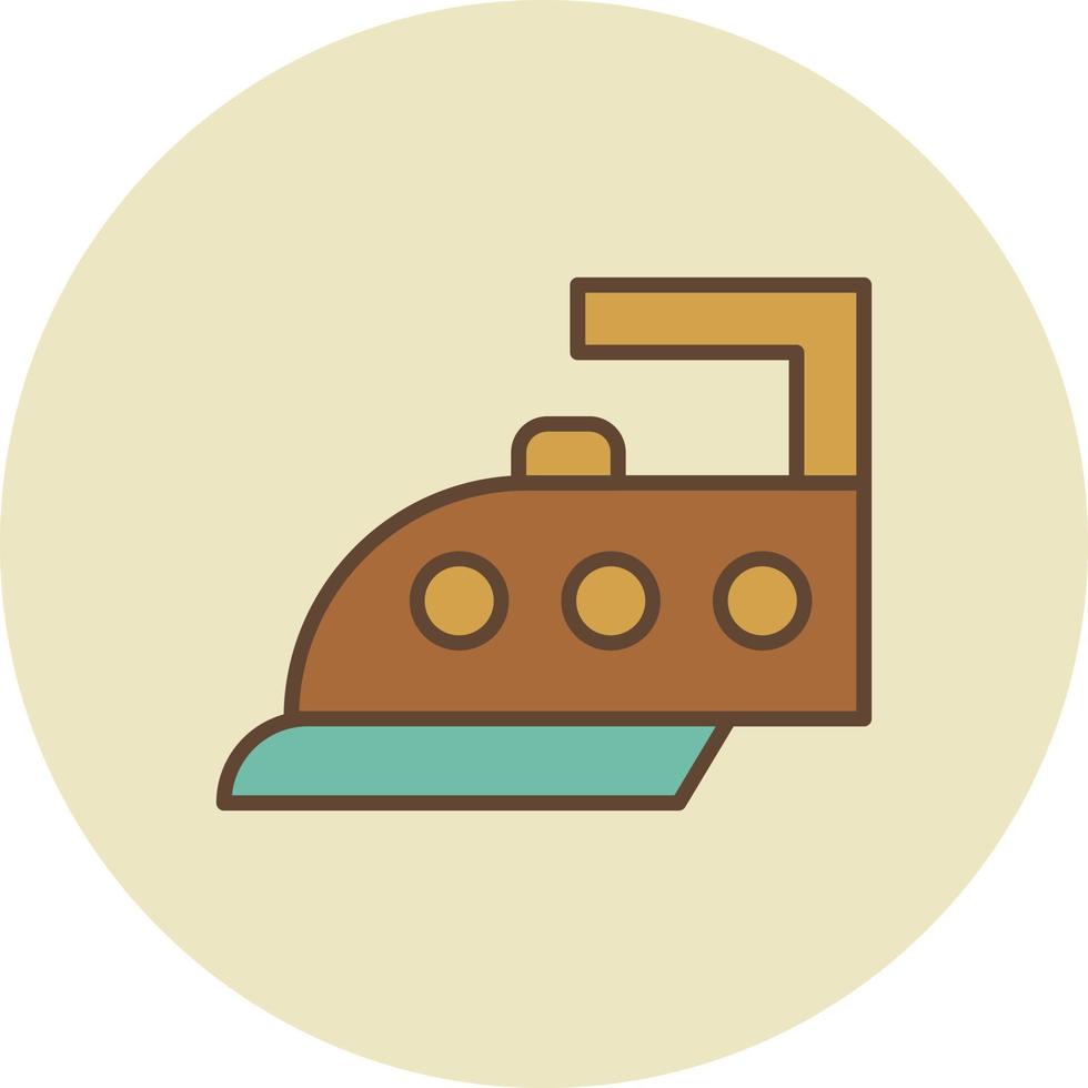 Iron Filled Retro vector