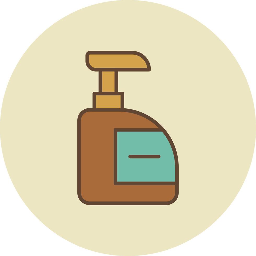 Detergent Filled Retro vector