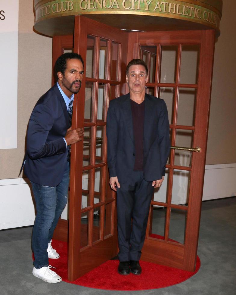 LOS ANGELES, NOV 10 - Kristoff St John, Christian LeBlanc at the Young and Restless Celebrate CBS 30 Years at 1 at Paley Center For Media on November 10, 2016 in Beverly Hills, CA photo