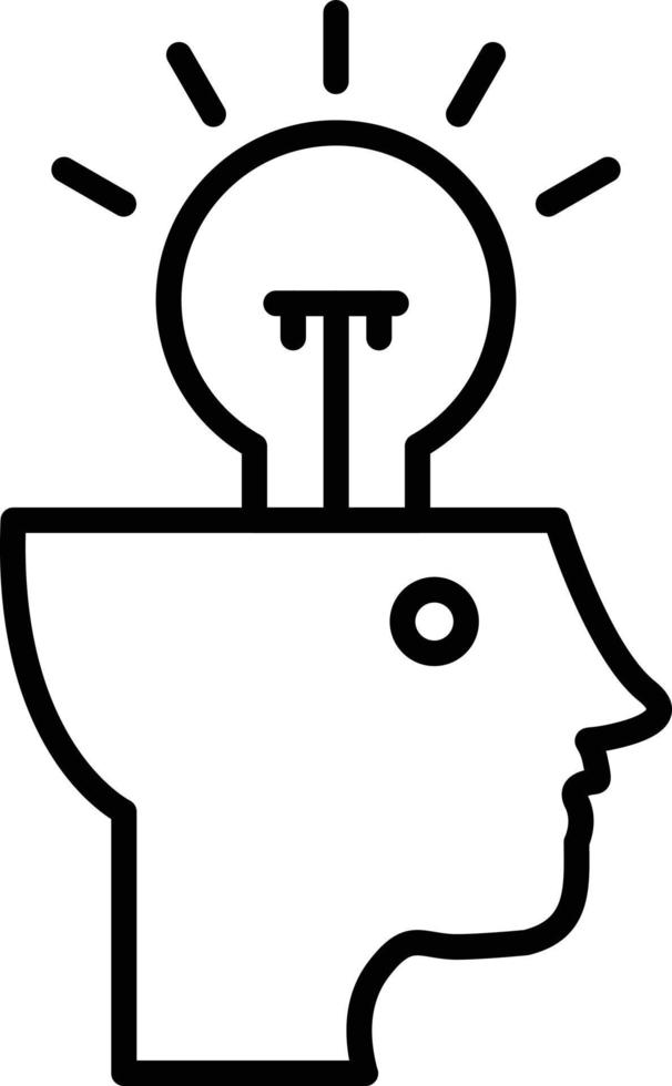 Idea Line Filled vector