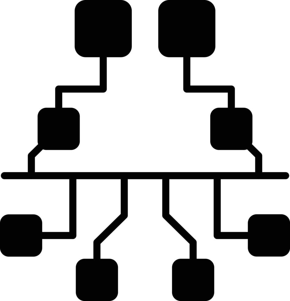 Sequence Glyph Icon vector