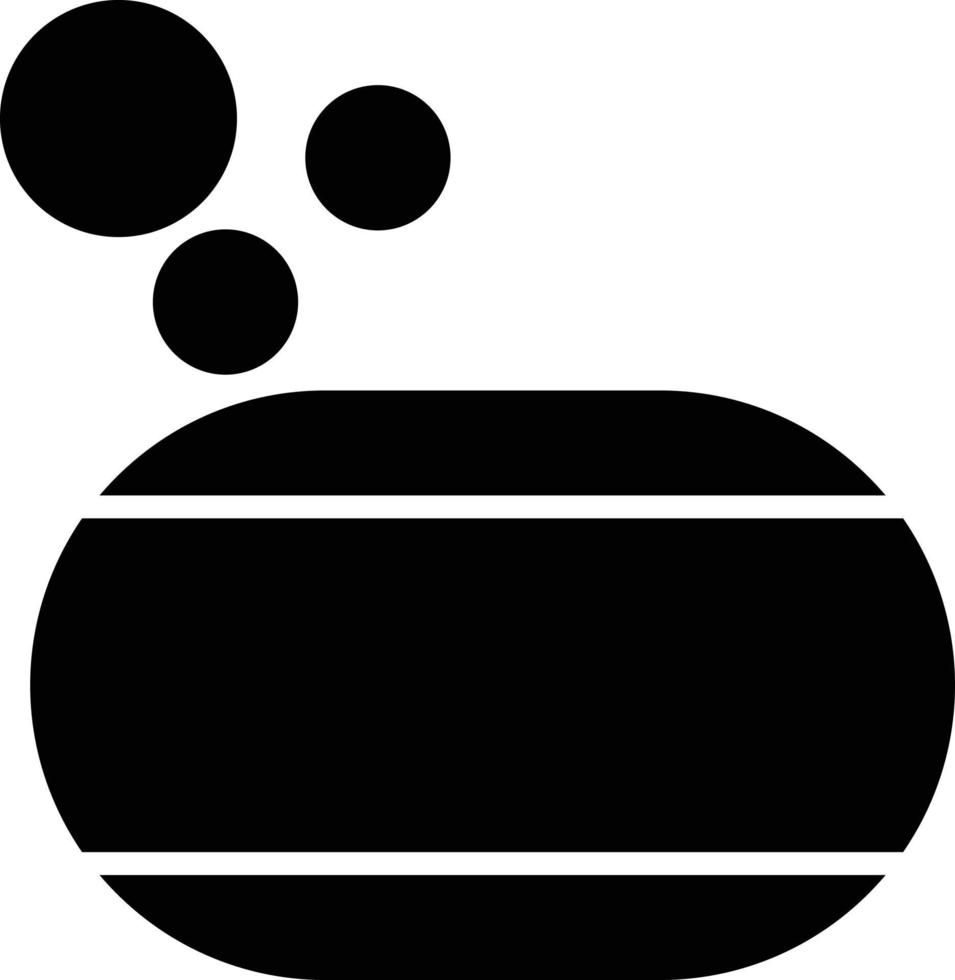 Sponge Glyph Icon vector