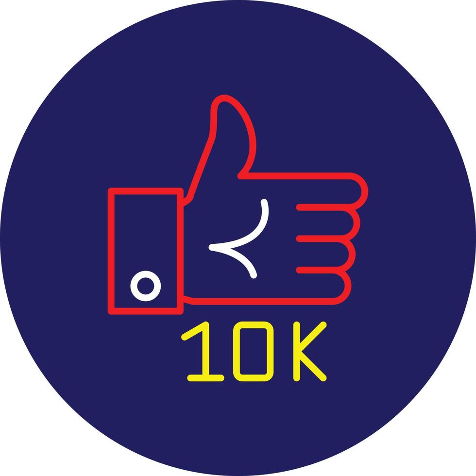 10k Line Multicolor 9817445 Vector Art at Vecteezy