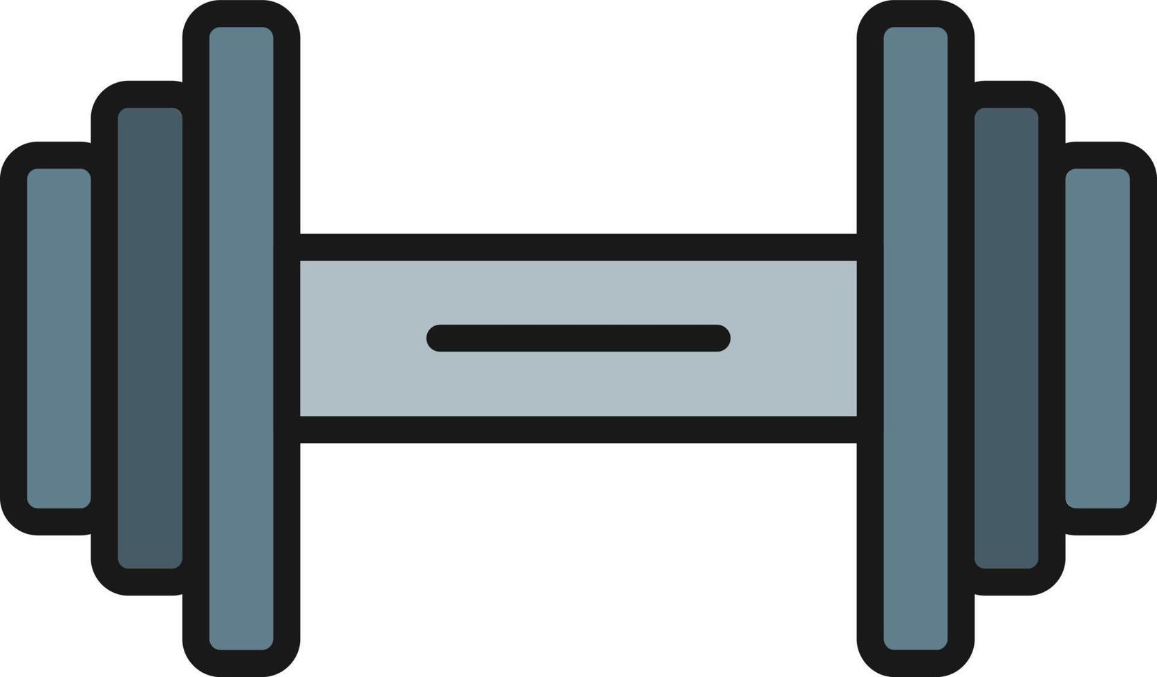 Dumble Line Filled vector