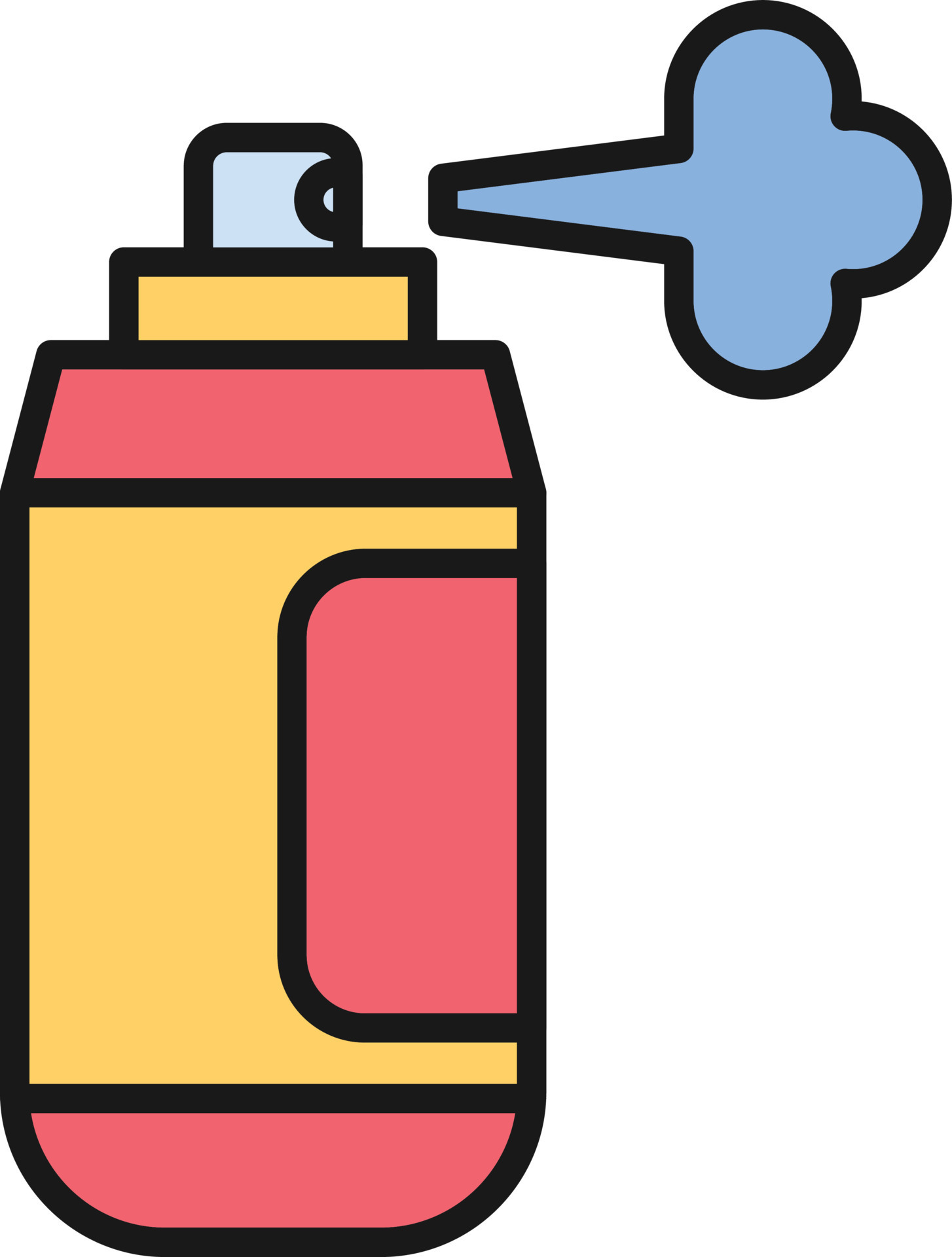 Spray Paint Line Filled 9817692 Vector Art at Vecteezy