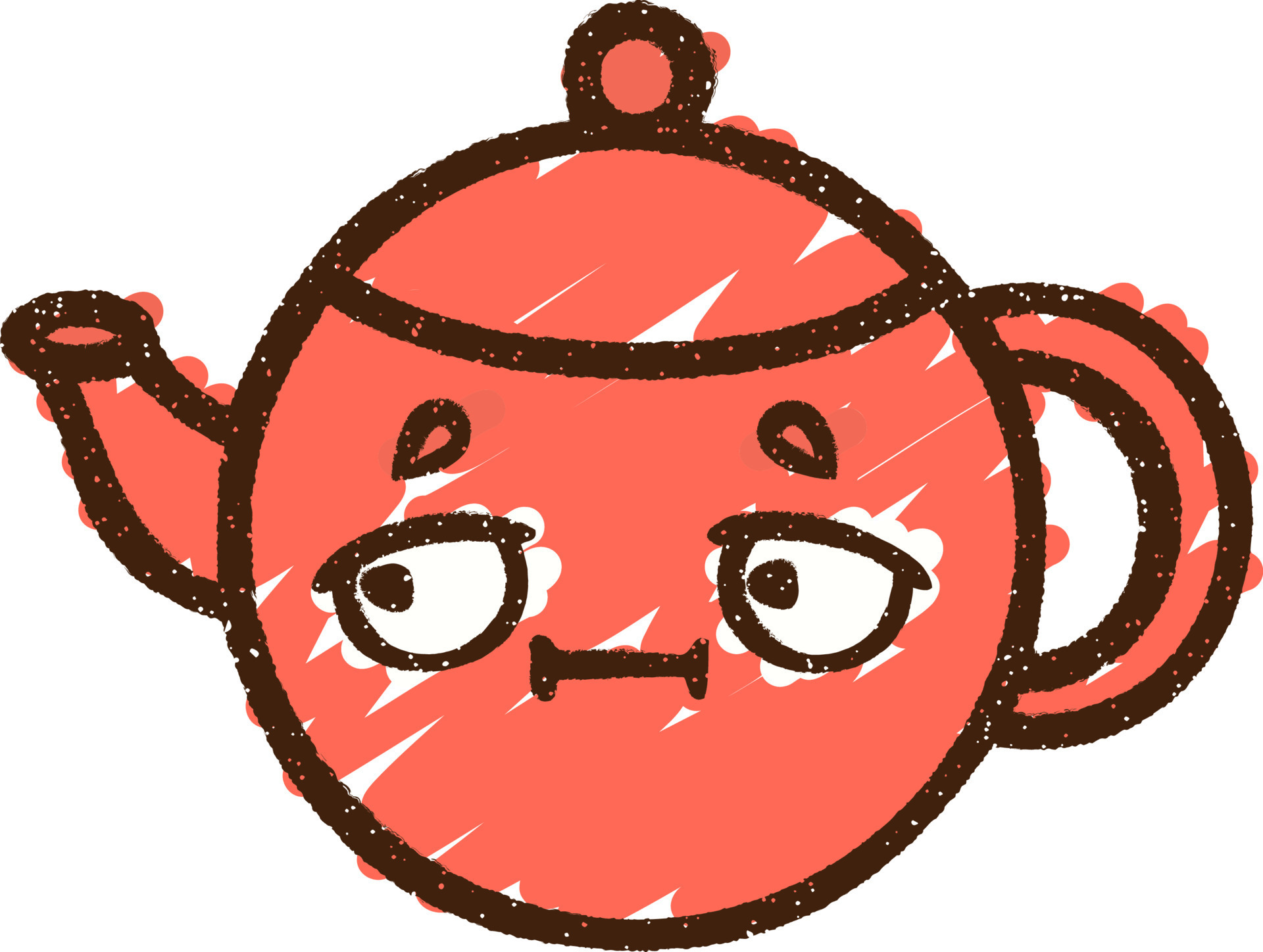 Teapot Chalk Drawing 9818458 Vector Art at Vecteezy