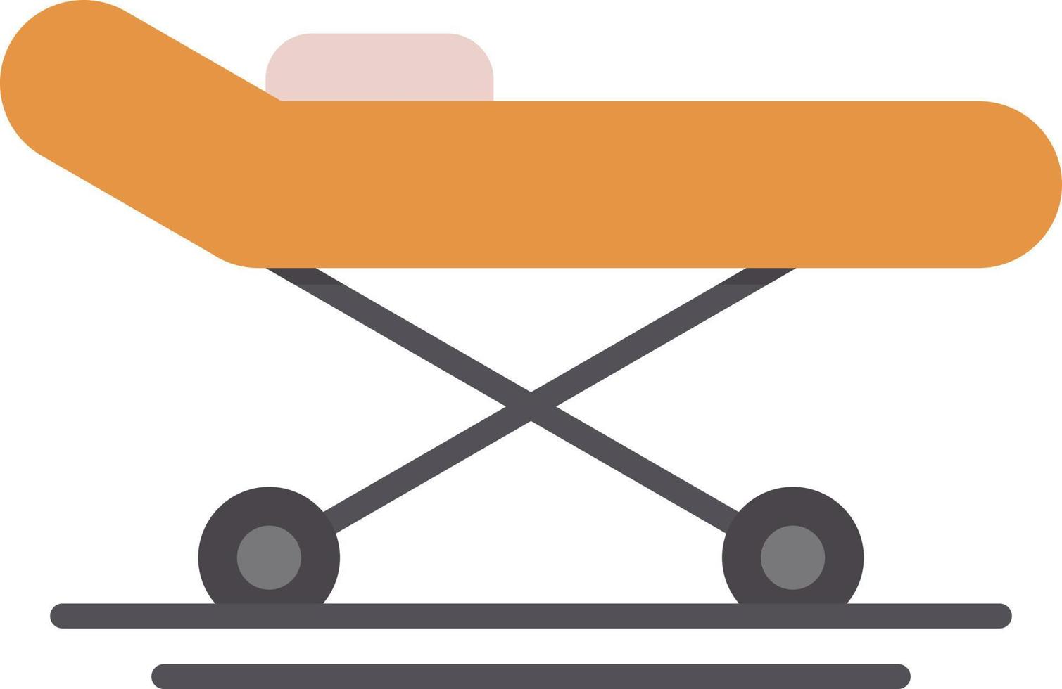 Stretcher Flat Icon vector