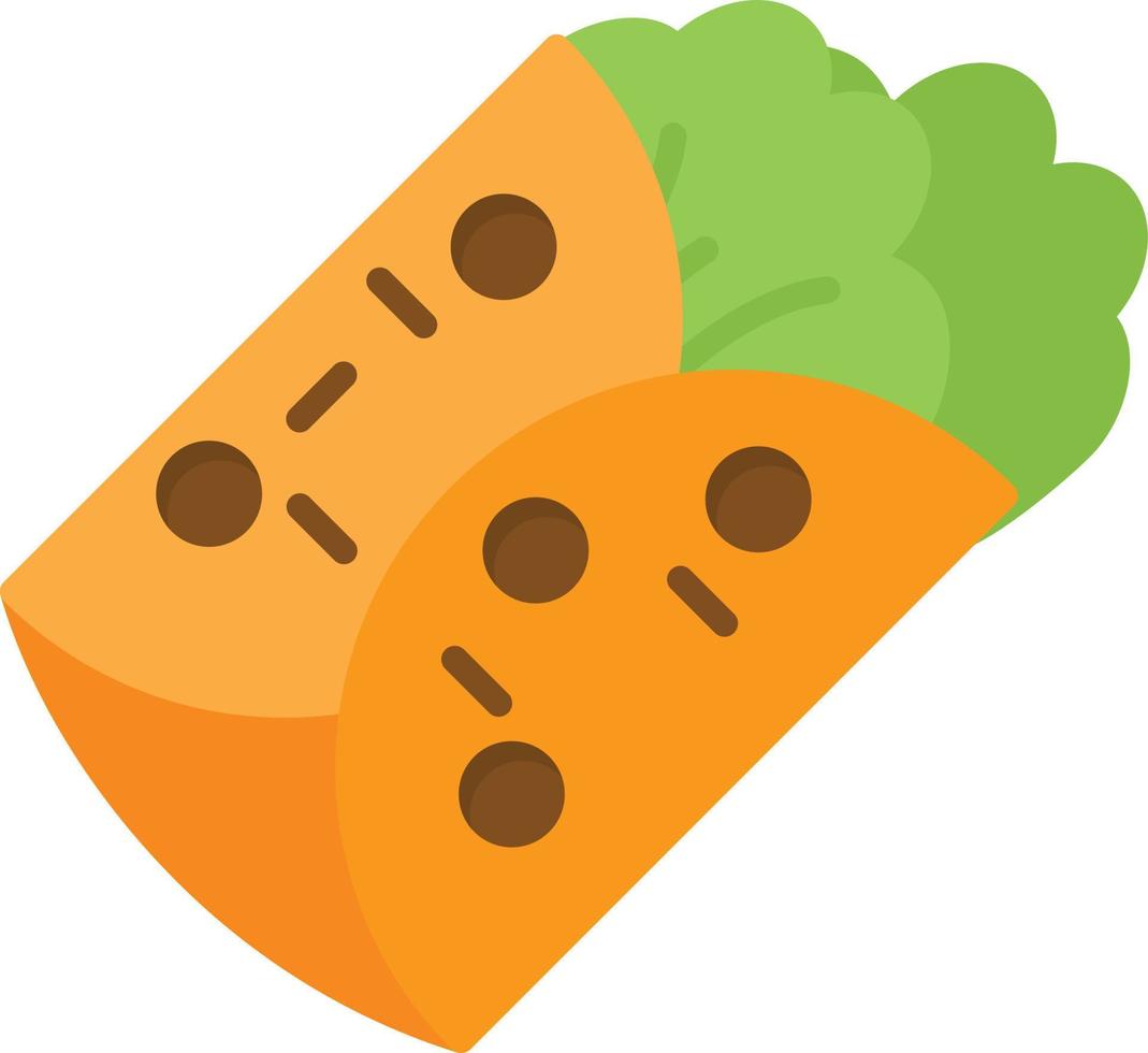 Kebab Flat Icon vector