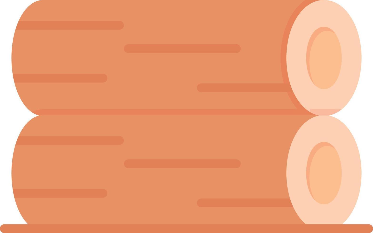 Wood Flat Icon vector