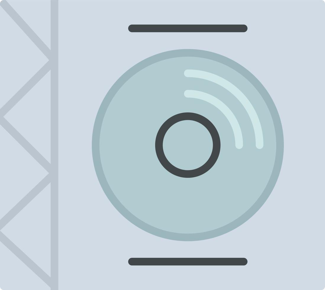 Compact Disc Flat Icon vector