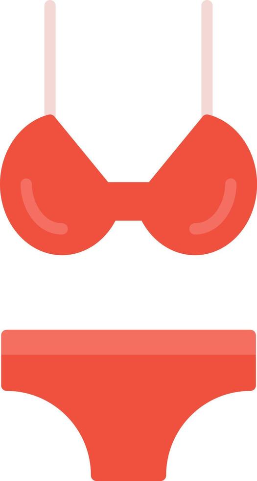 Bikini Flat Icon vector