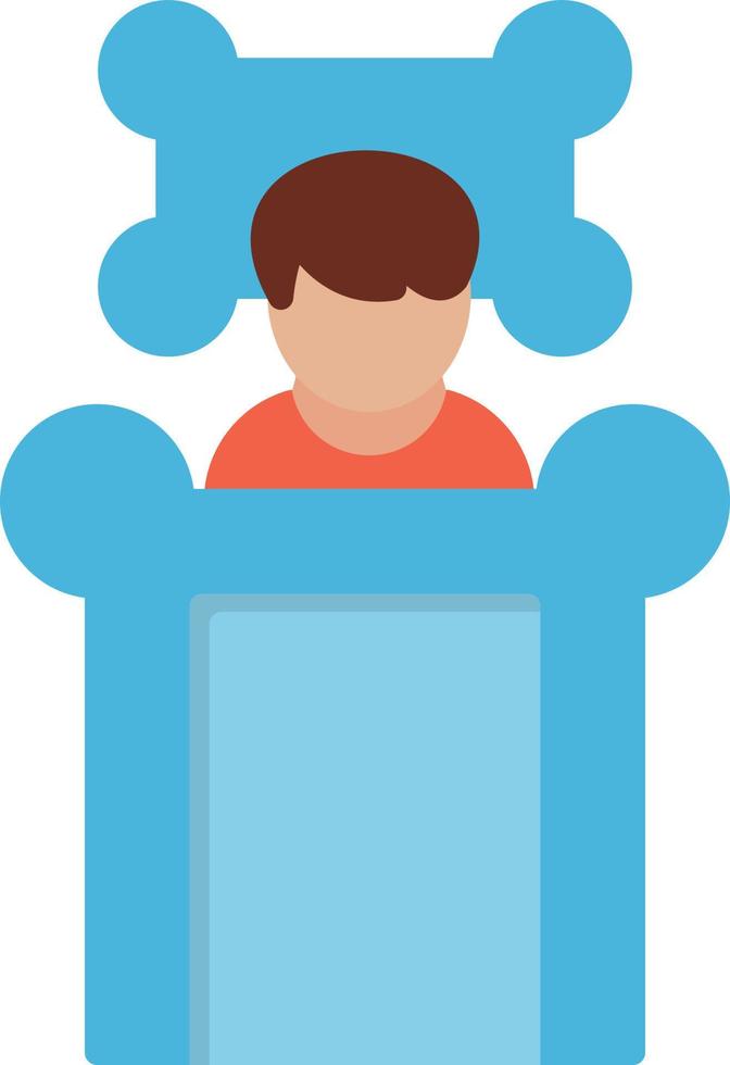 Sleep Flat Icon vector